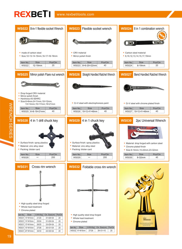 flexible socket wrench combination wrench 4 in 1 drill chuck key chuck key universal wrench cross rim wrench drill chuck key combination wrench set nut wrench WHOLESALE OEM ODM