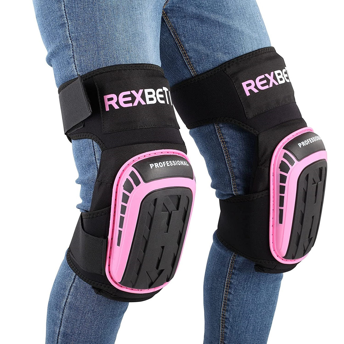 Work Knee Protection REXBETI Professional Construction Safety Knee Pads for Work