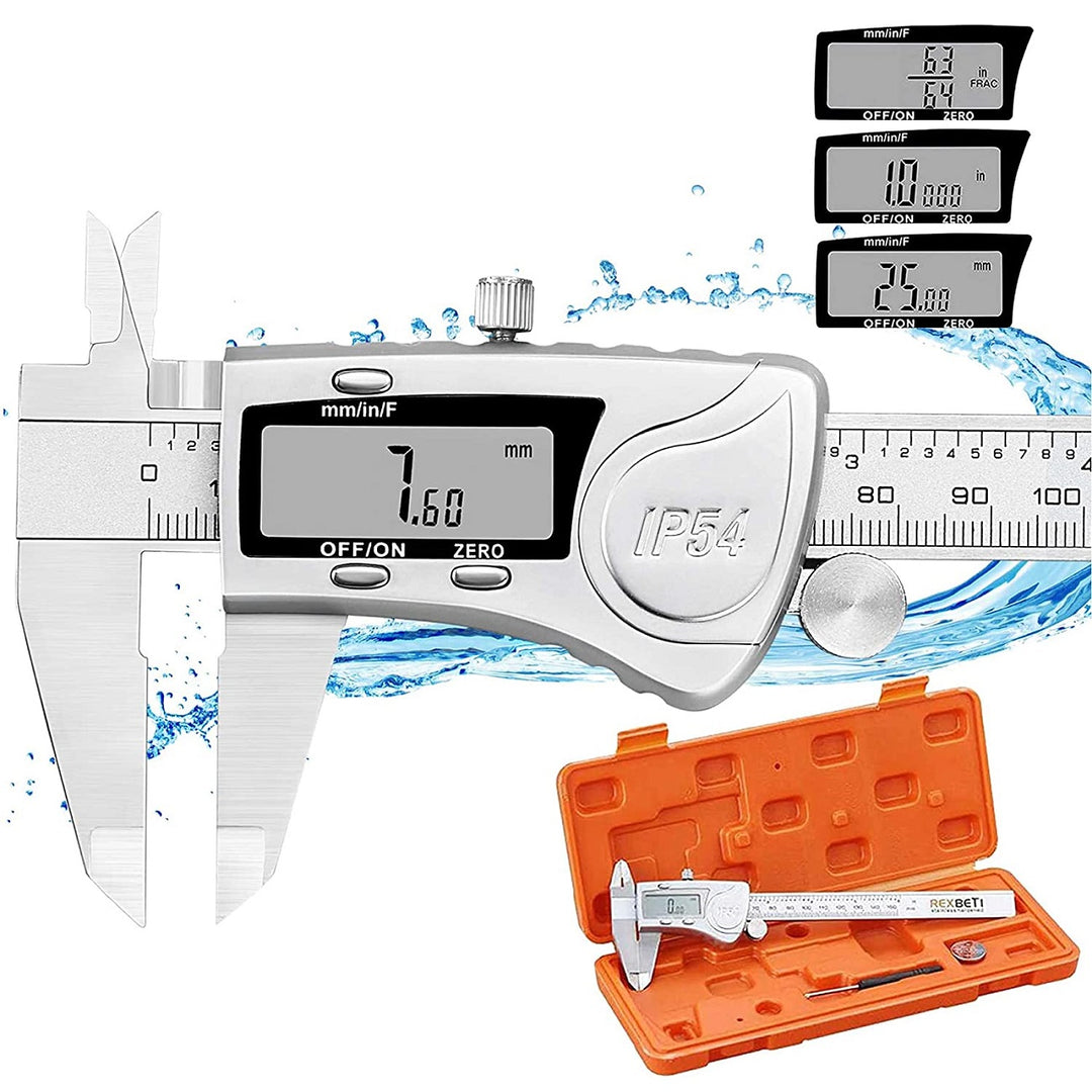REXBETI IP54 Waterproof Digital Caliper